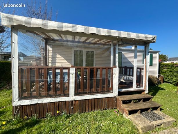 Mobilhome familial 4 personnes et son terrain