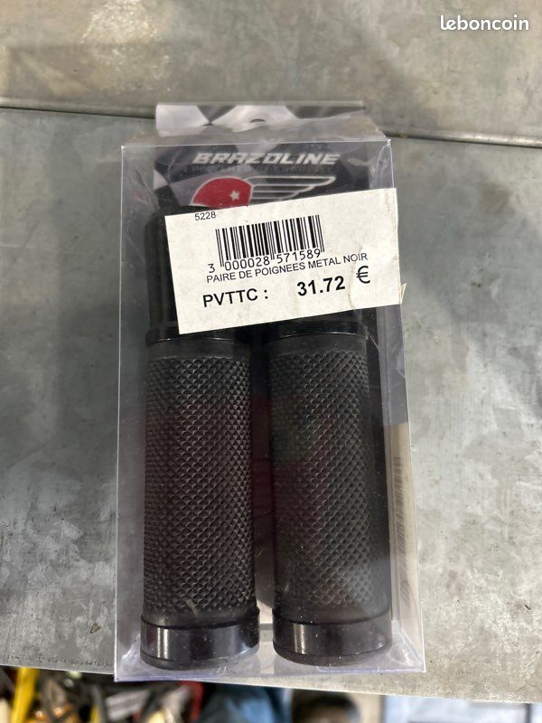Poignées moto neuves 22mm (image 2)