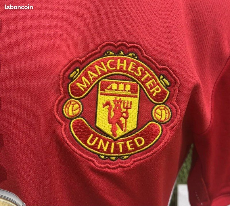 Maillot Domicile Manchester United 2016-2017 Ibrahimaovic #9 – Adidas Rouge Taille S