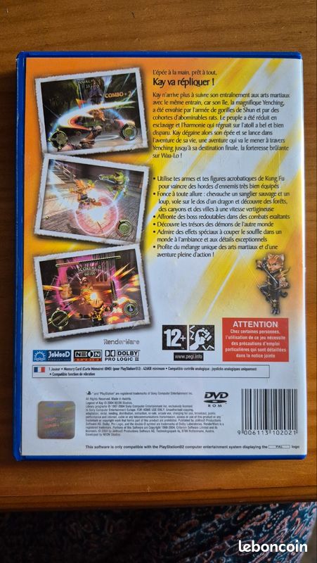 Jeu ps2 - Legend of kay (image 2)