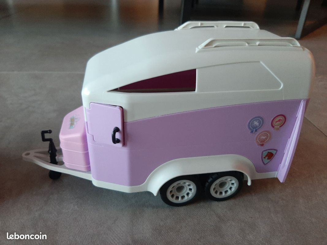 Jouet voiture + van + chevaux (image 6)