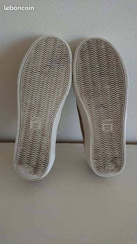 Paire de sneakers plates beige Gap pointure 39 - danayel (image 6)