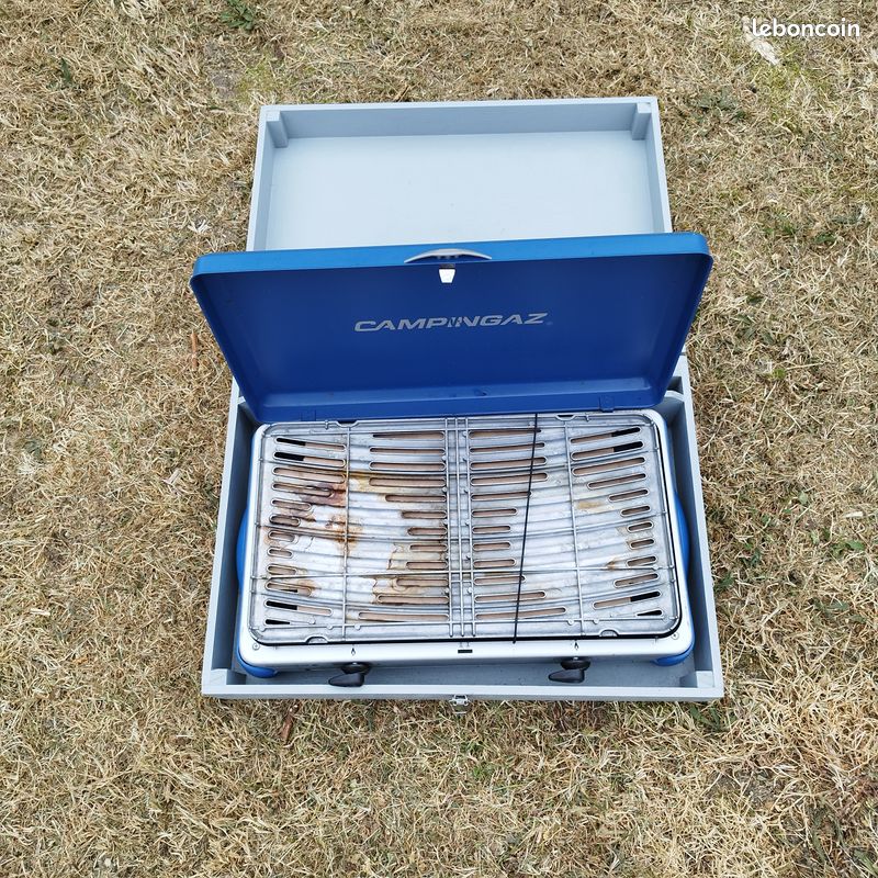 Gaz de camping + plancha /grill (image 5)
