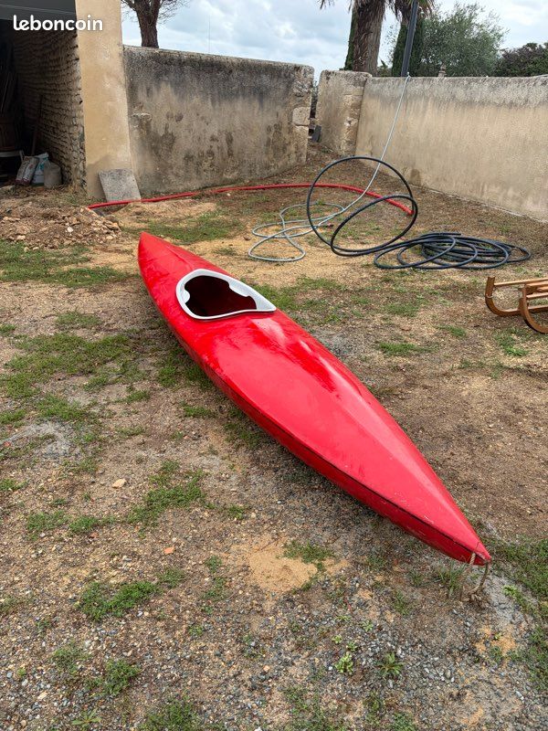 Canoë-kayak fibre de verre rigide (image 1)