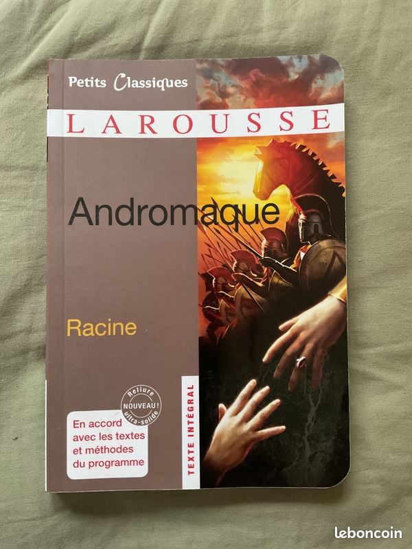 Livre « Andromaque » Racine (image 1)