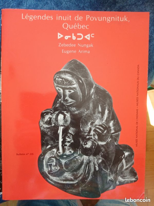 Livre légendes inuit de Povungnituk (image 1)