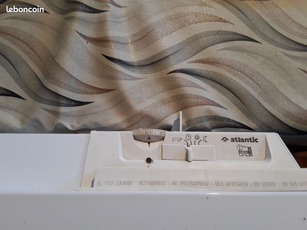 Radiateur Rayonnant Atlantic Solius 2 puissance 1250W (image 2)