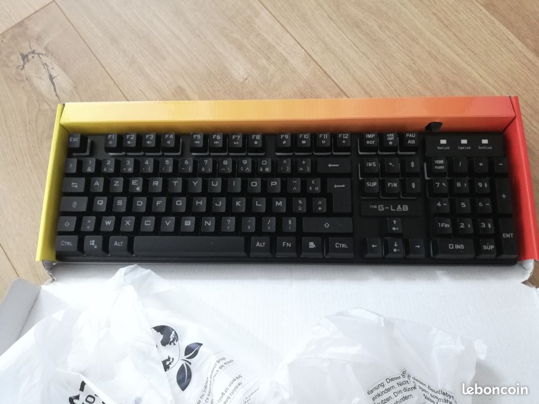 Clavier gaming azerty retro-eclairage (image 3)