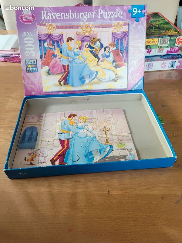 Puzzles disney princesses cendrillon, pocahontas... (image 5)