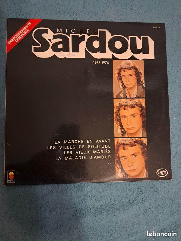Disque vinyle 33tours Sardou (image 1)