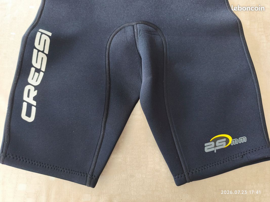Combinaison Shorty enfant taille XS - Cressi Neoprene 2.5 mm (image 10)