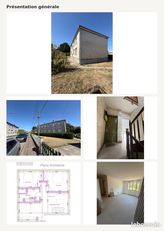 Appartement 3 pièces 60 m² · à Florange · 60 m² · 840 €