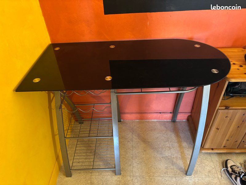 Meuble bar / table haute (image 2)