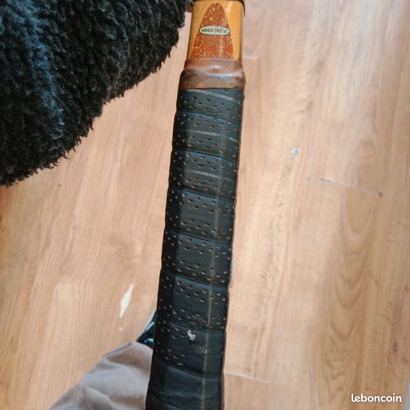 Authentique Raquette de Tennis Vintage & sa Presse en Bois – Old School British - Collection
