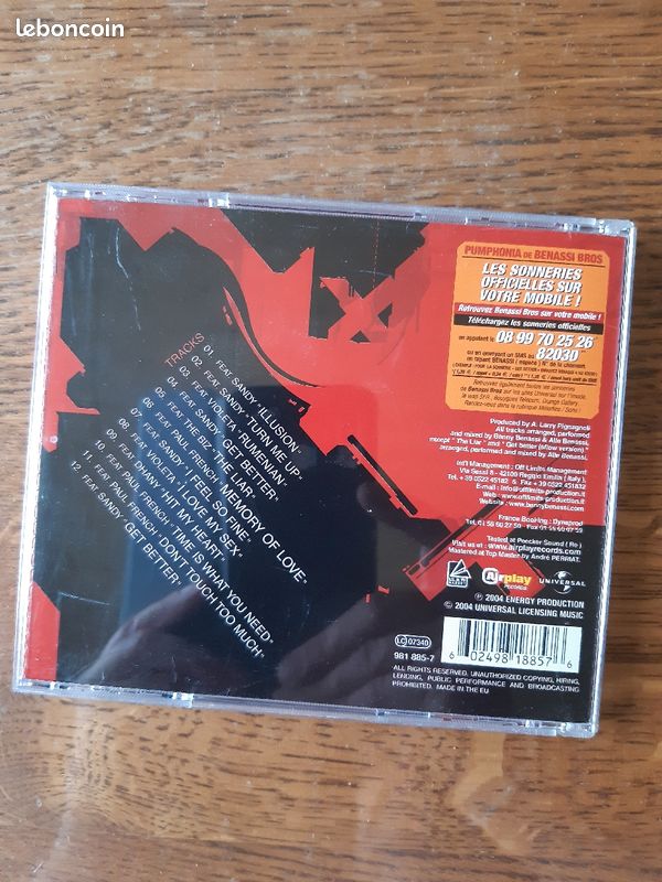 Album BENASSI BROS "pumphonia" (image 2)