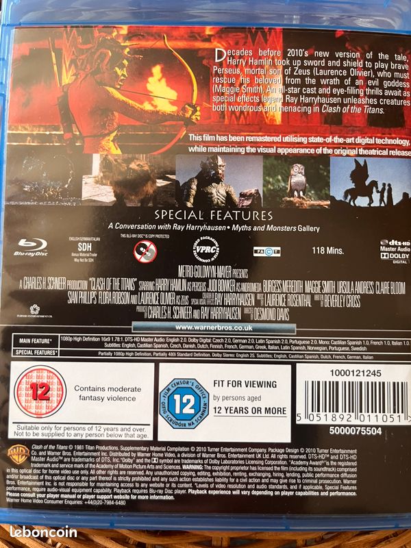 Clash of the Titans (1981) - Blu-ray (image 3)