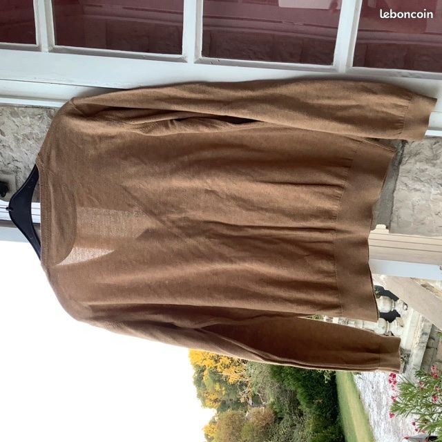 Pull marron Gant (image 3)