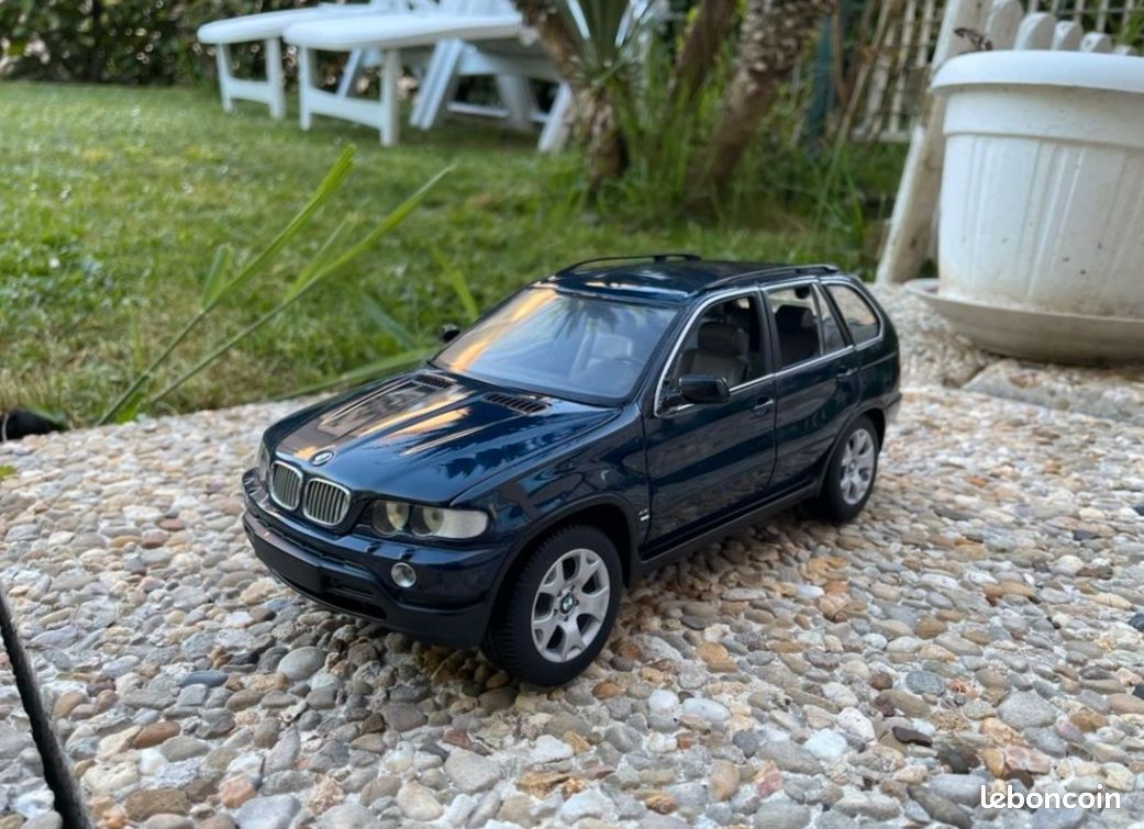 BMW X5 1/18 Chromée Kyosho - Collection