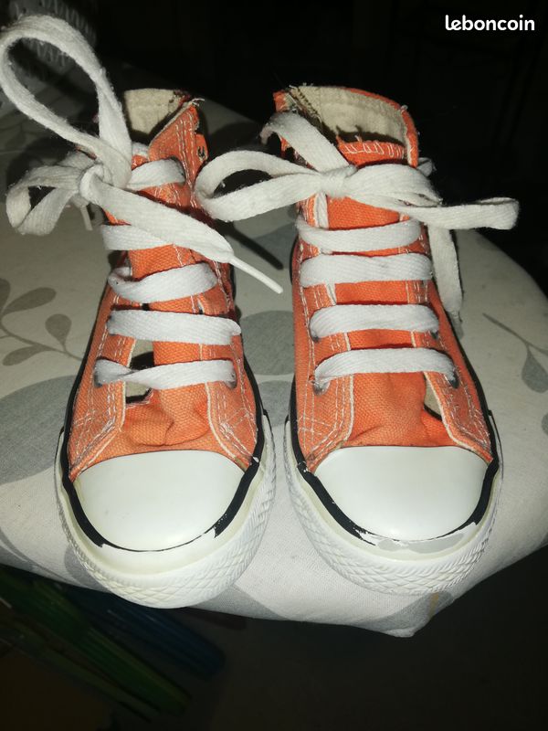 Chaussure enfant type converse (image 1)