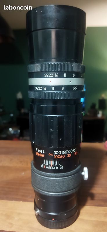 Objectif Photo 400mm Fixe Argentique - Pour Appareil 35mm, Occasion, état Fonctionnel