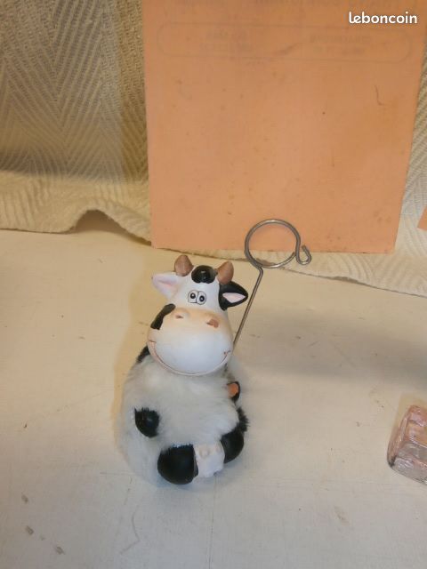 2 Portes photos en forme de cube transparent et une vache (image 10)