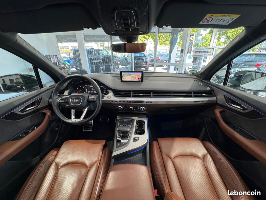 Audi Q7 V6 3.0 TDI 272CH - QUATTRO SLINE - TIPTONIC8 - RADAR ET CAMERA (image 19)