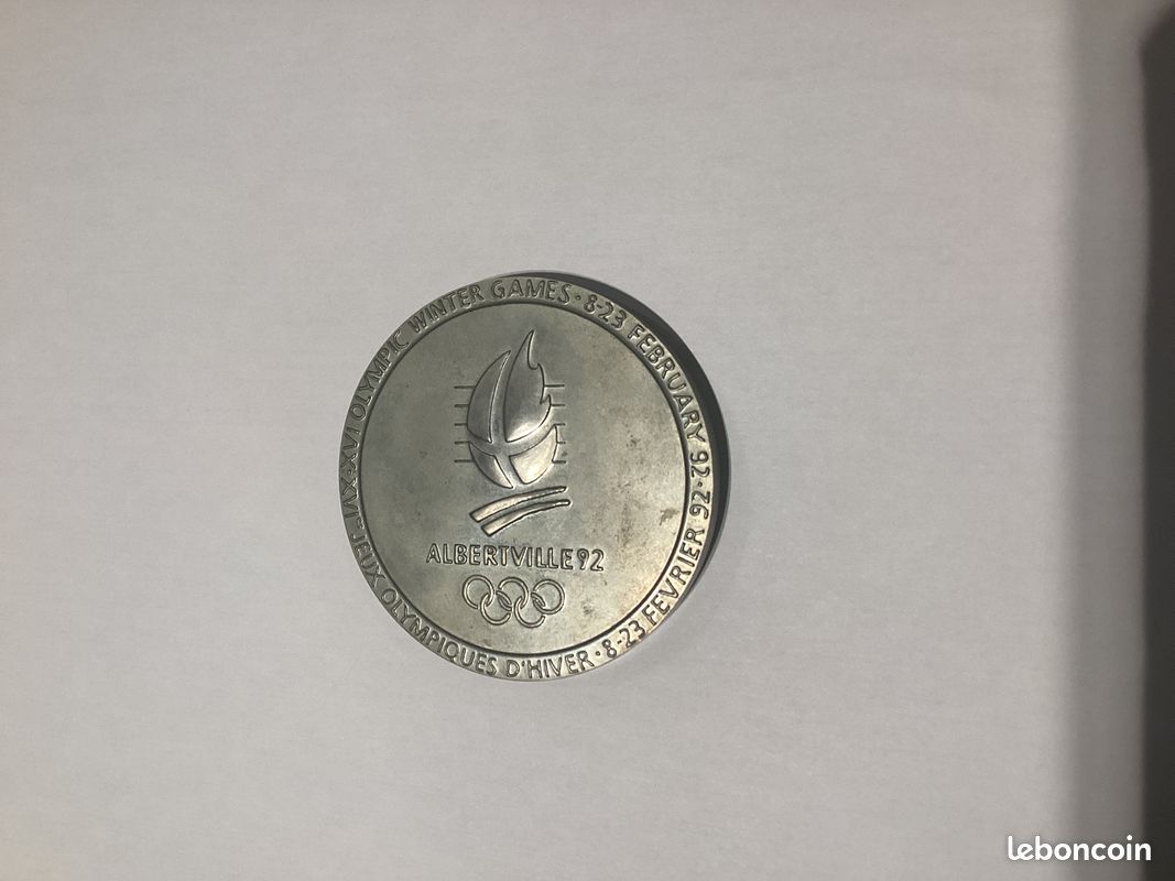 Médaille Participant Jeux Olympiques Albertville 92 - Monnaie De Paris