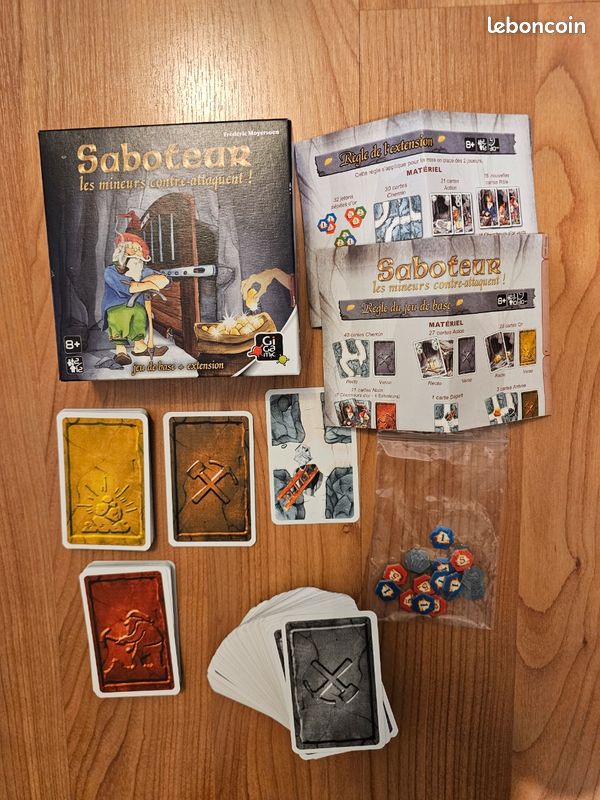 Jeu saboteur - les mineurs contre attaquent (image 4)
