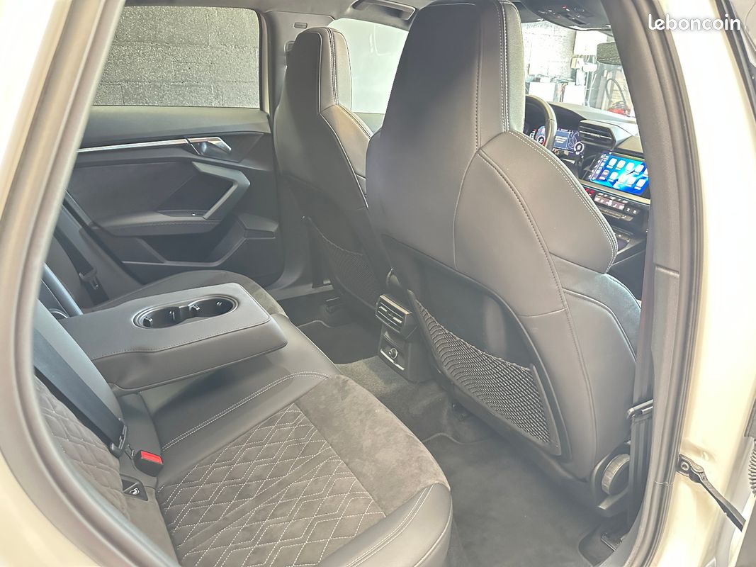 AUDI S3 SPORTBACK TFSI 310 S tronic 7 Quattro FRANCAISE/1ER MAIN/SUIVI AUDI/T.O/MATRIX/MEPLAT/SIEGES DINAMICA/LED MULT (image 20)