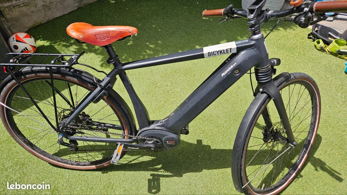 Vélo de Ville Électrique Bicyklet Jacques Shimano Alfine 8V 500 Wh