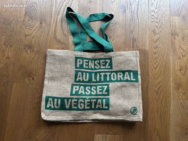 Sac de courses en toile de jute 35x49x21 Accessoires Bagagerie