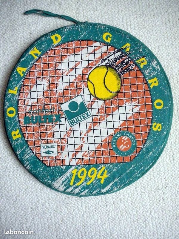 Roland Garros coussin 1994 - Sport & Plein air