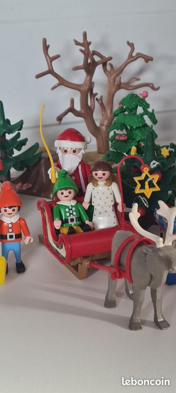 Playmobil animaux de la forêt avec père Noël (image 11)