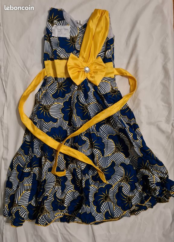 Modele Robe Bazin Petite Fille Robe Fête De L Aïd/ Robe Africaine