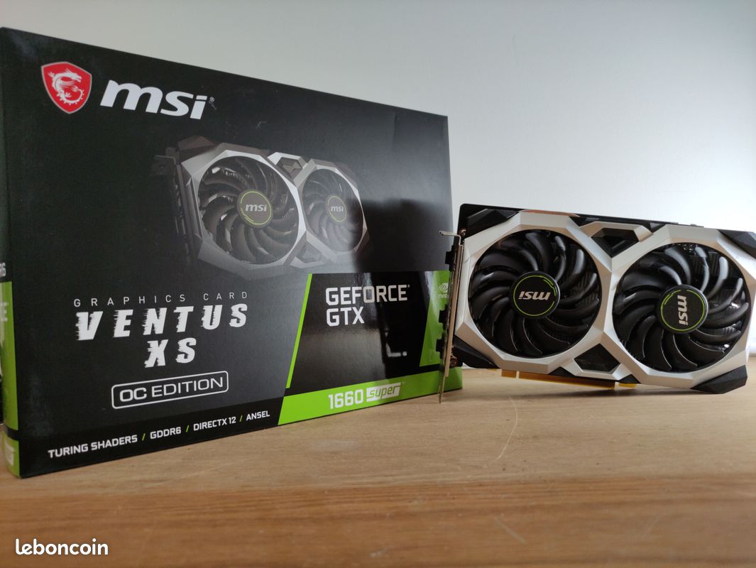GTX 1660 Super MSI VENTUS XS (OC édition) Accessoires informatique