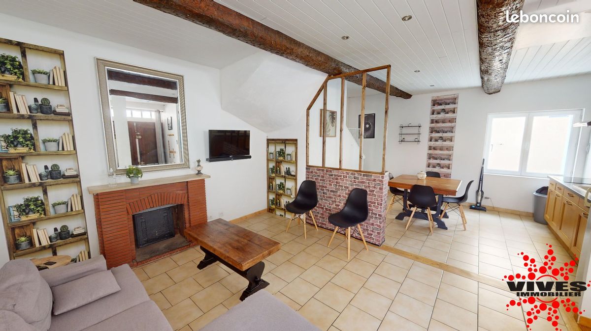 Maison 3 pièces 61 m² · à Capestang · 61 m² · 590 €/mois
