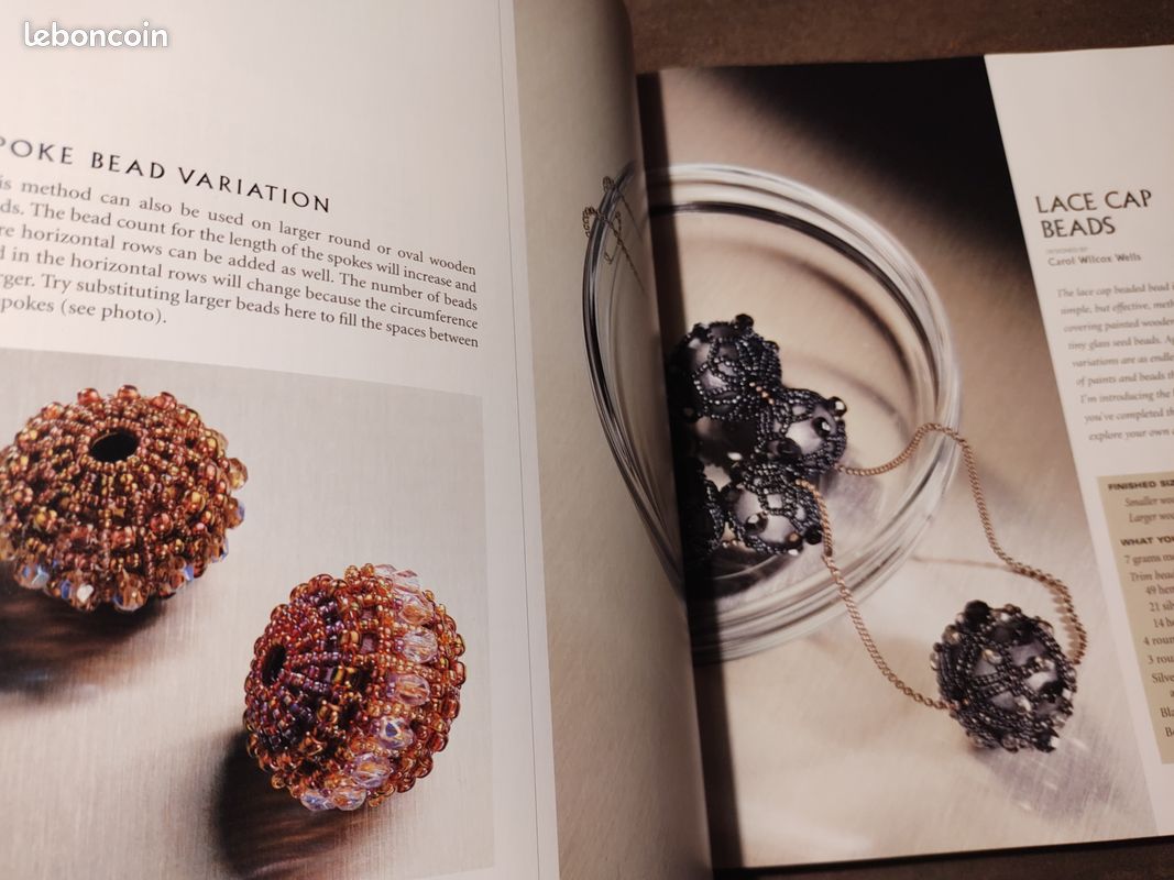 L'Art du tissage des perles : "The Art & Elegance of beadweaving" (image 3)