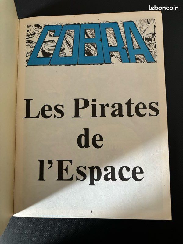 Magazine BD Manga Cobra le Pirate de l’Espace Numéro 1 (image 2)