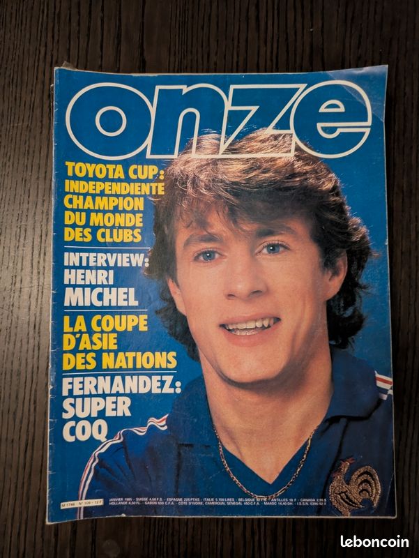ONZE N° 120 DU 01/12/1985 - SPECIAL PALMARES 1985 - PLATINI - ONZE D'OR. en g+®n+®ral sans le calendrier | Rakuten
