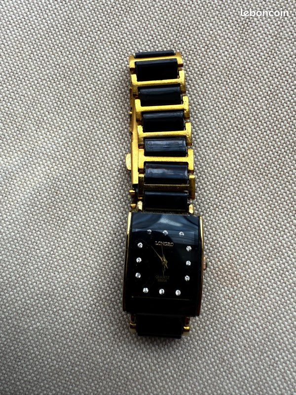 Montre Longbo Femme Longbo 80302G Stainless Steel Analog Black