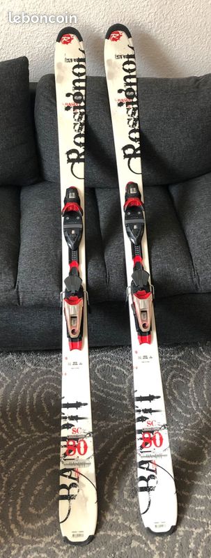 Ski Rossignol Bandit 83 - 184 Cm - Avec Fixations - Occasion Piste