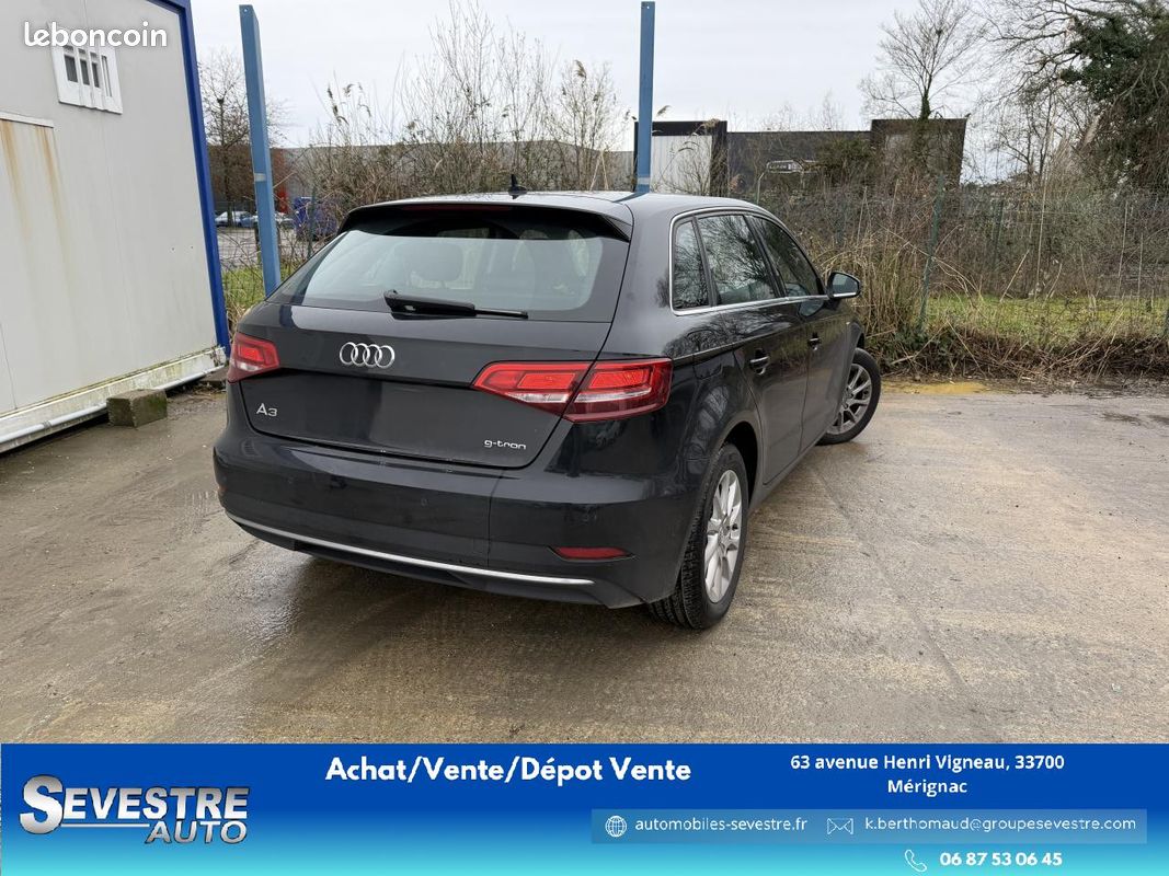 AUDI A3 1.0 TFSI G-tron 110CH Business Line - GARANTIE 6MOIS TVA (image 3)
