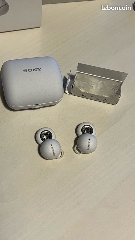 Sony LinkBuds WF-L900 – Écouteurs Sans Fil Bluetooth – Gris – Ouverts Mais Jamais Utilisés