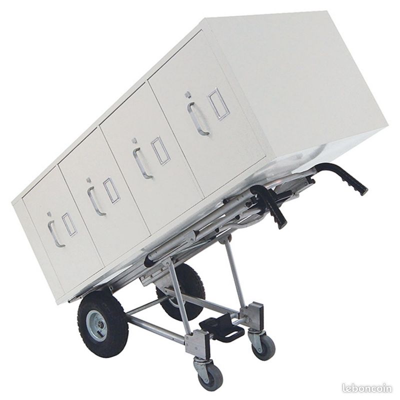 Diable chariot de transport inclinable charge lourde (image 7)