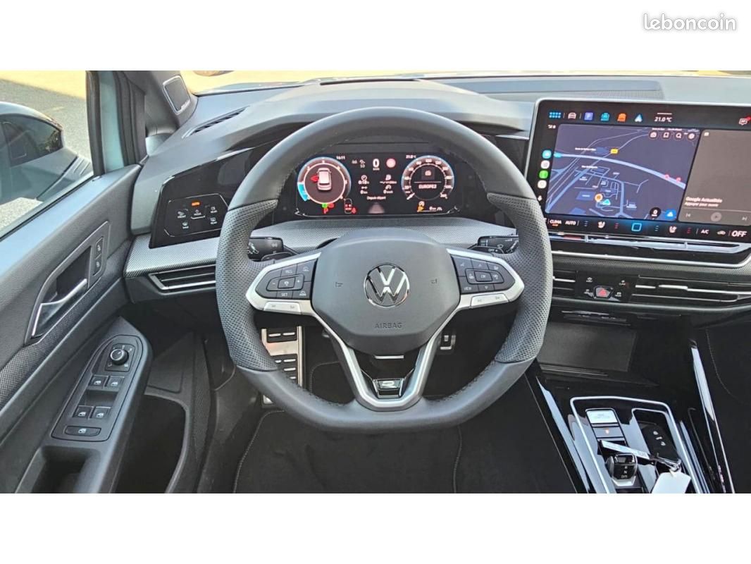 Volkswagen Golf R-Line 2.0 TDI 150cv DSG7+DCC+Toit pano+Matrix LED Black+JA18 YORK+Pack TECHNO+CU... (image 7)