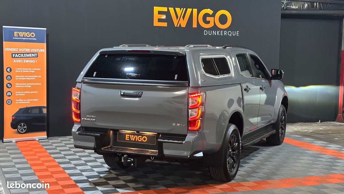 ISUZU D-MAX Dmax CREW 2,2L Nitro Sport / Pas de malus / TVA Récuperable / ATTELAGE /HARD TOP (image 2)