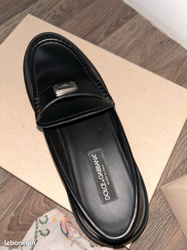 Mocassin en cuir Dolce & Gabbana – Neuf (image 2)