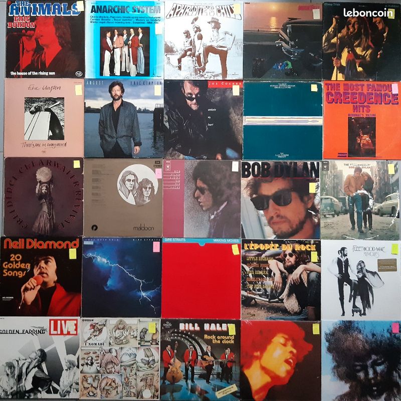 PROMO J.Hendrix +10000 vinyles Rock, Rap, Hard-Rock, Disco, Ch.Française, Reggae, Jazz, Electro (image 8)