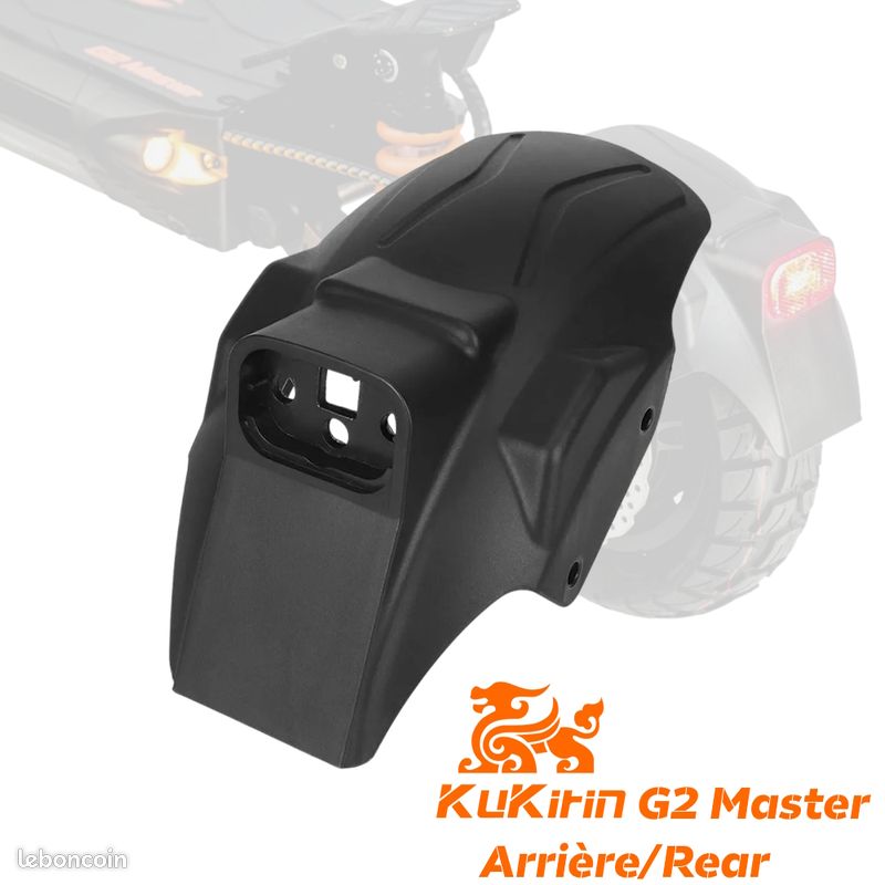 Garde-boue Avant Et Arrière Pour Kukirin G2 - Protection Trottinette Électrique Toutes Saisons