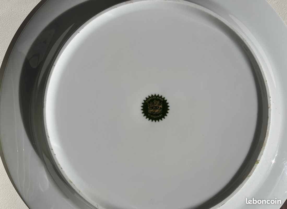 6 Assiettes en porcelaine de Limoges (image 3)